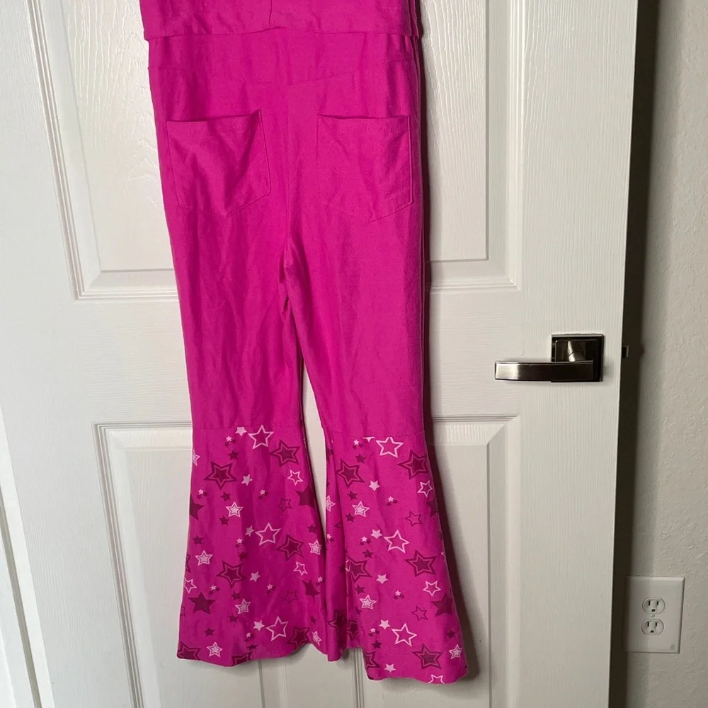 Girls Barbie the Movie Cowgirl Jumpsuit Spirit Halloween Costume